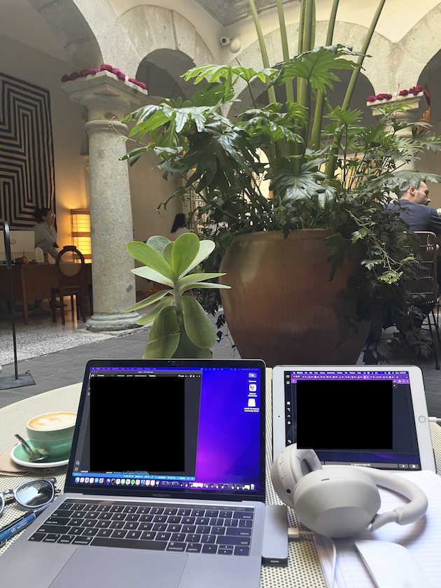 Work block in Oaxaca